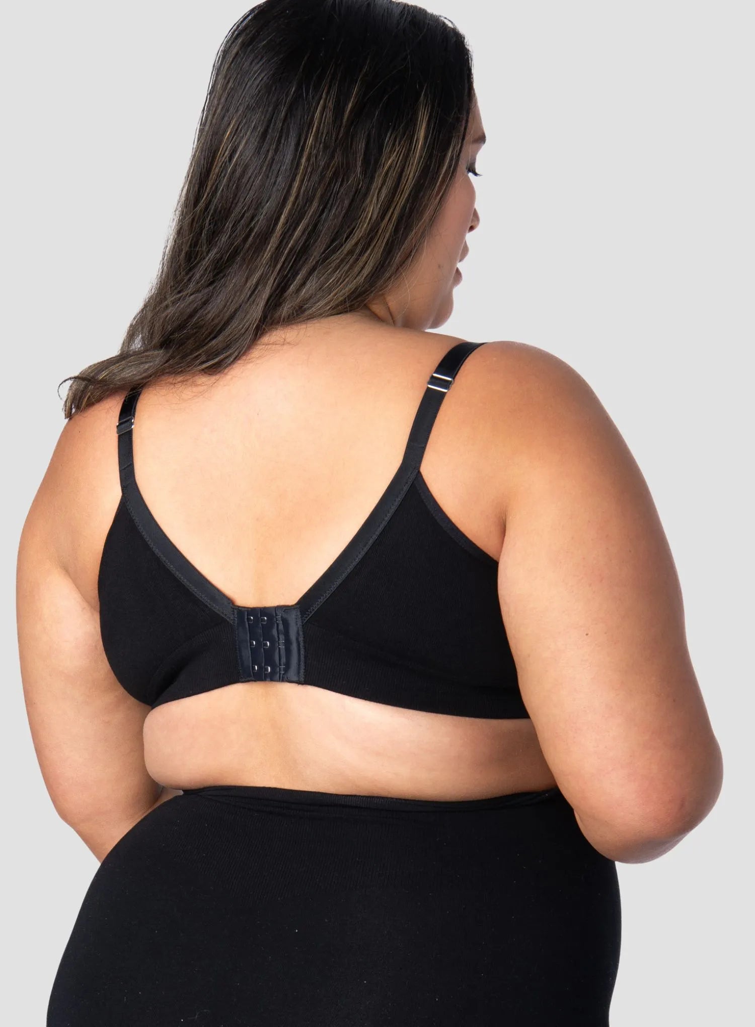 Hotmilk: Caress Flexfit Non Wired Nursing Bra 2.0 Black
