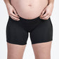 SRC: Compression Pregnancy Mini Shorts Black