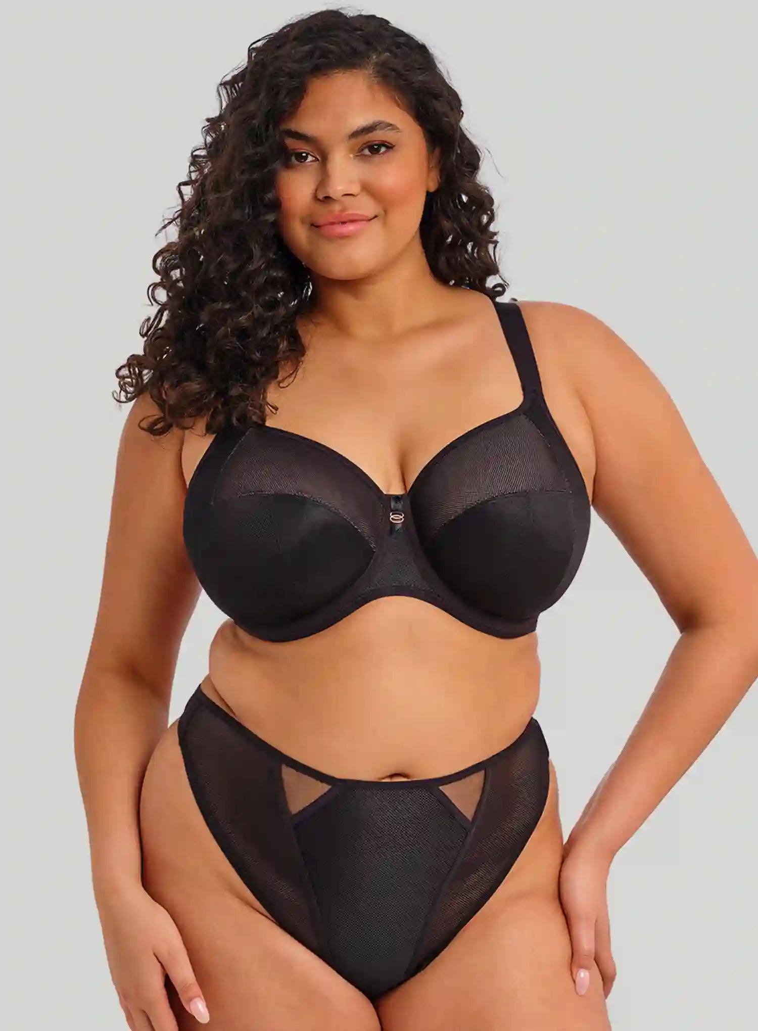 Elomi: Kintai Underwired Bra Black