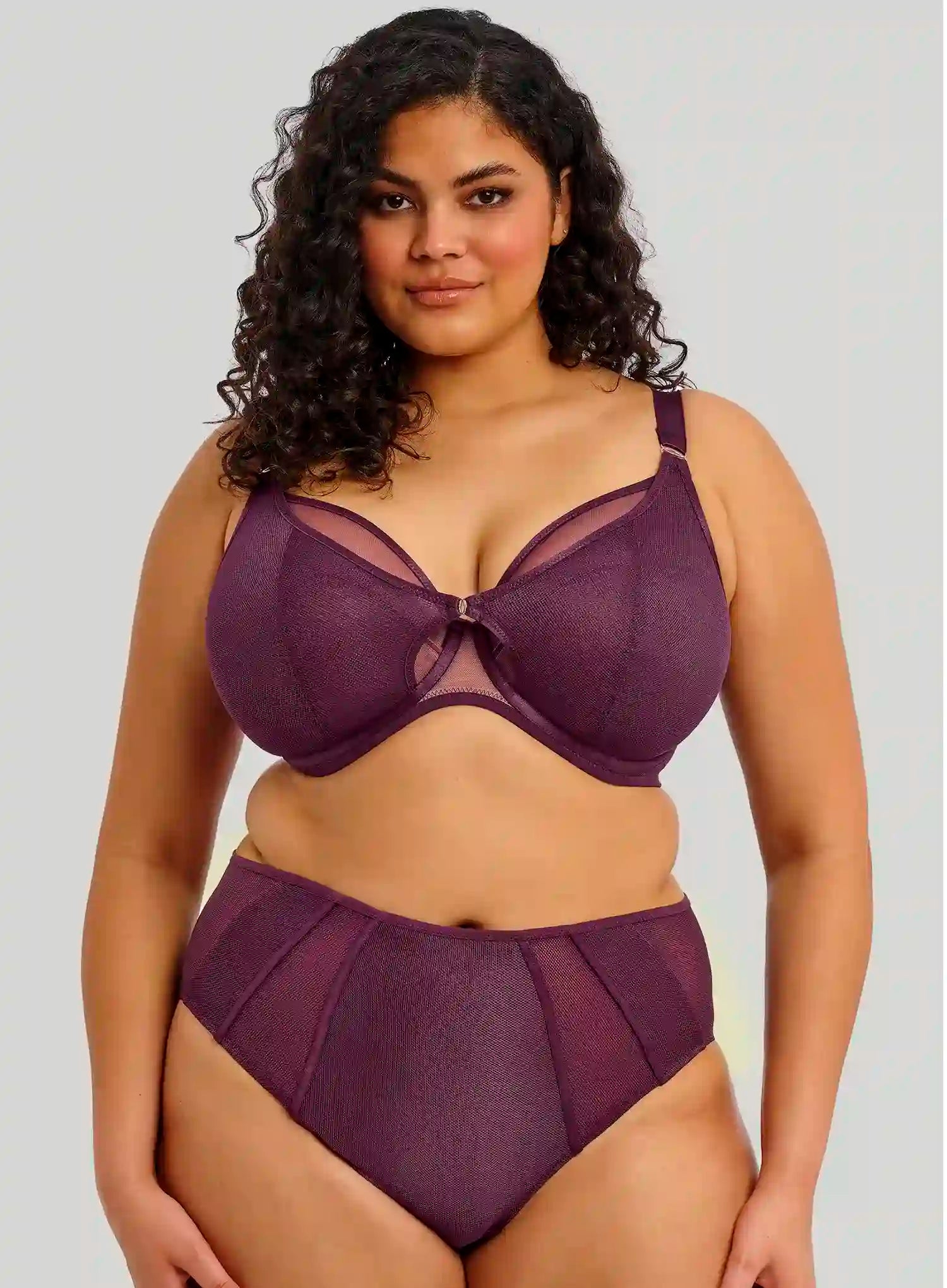 Elomi: Kintai Full Brief Blackberry