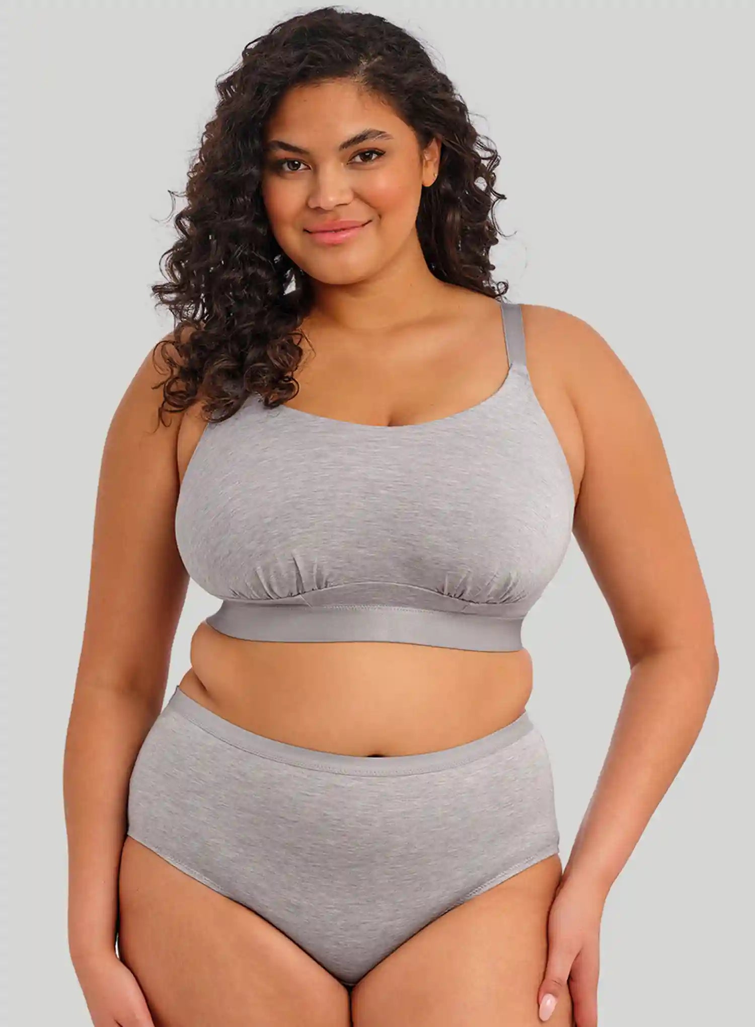 Elomi: Downtime Short Grey Marl