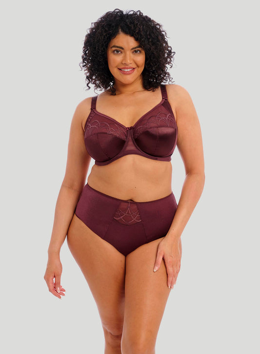 Elomi: Cate Underwired Full Cup Banded Bra Raisin