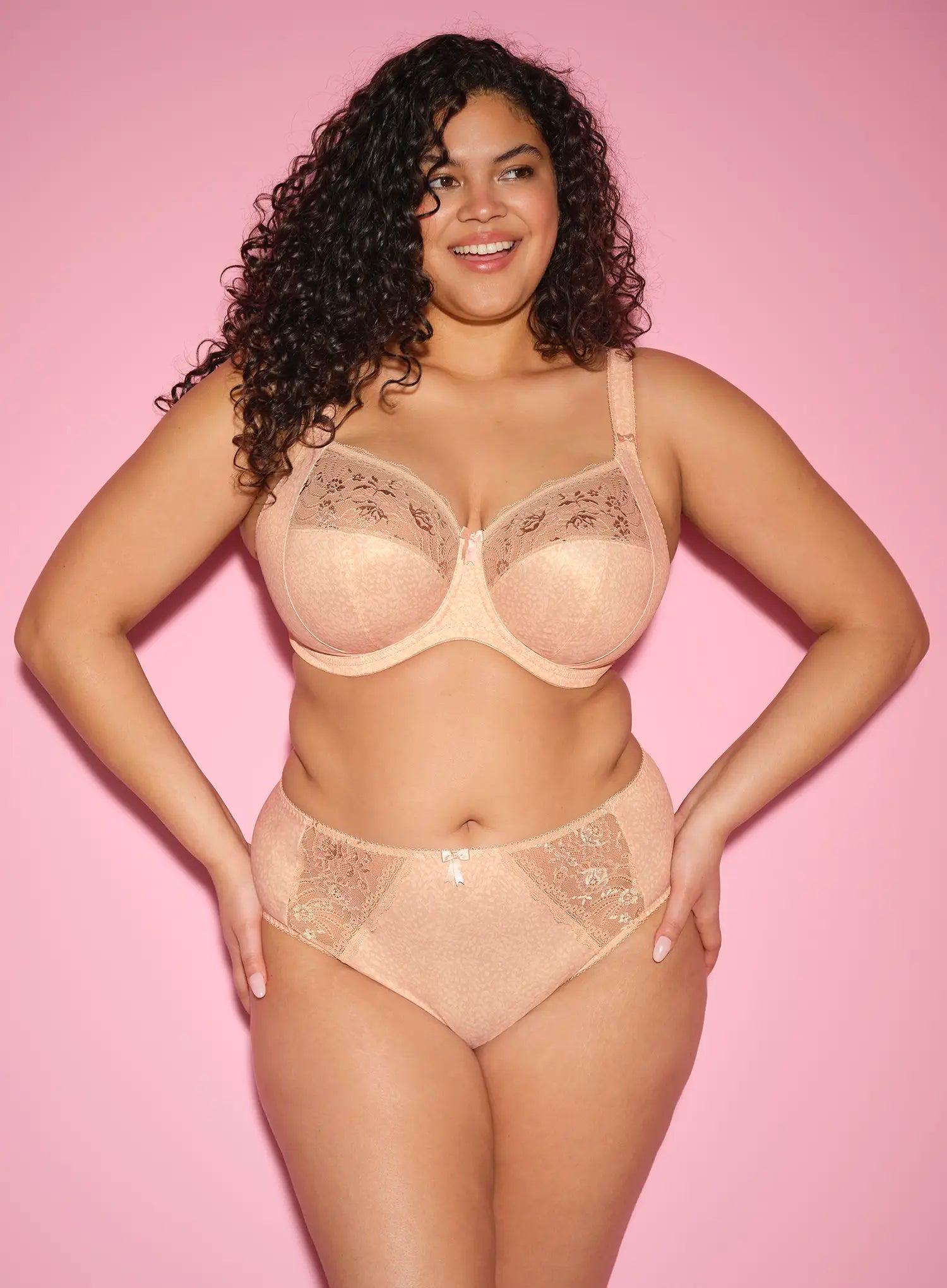 Elomi: Morgan Underwired Banded Bra Cameo Rose