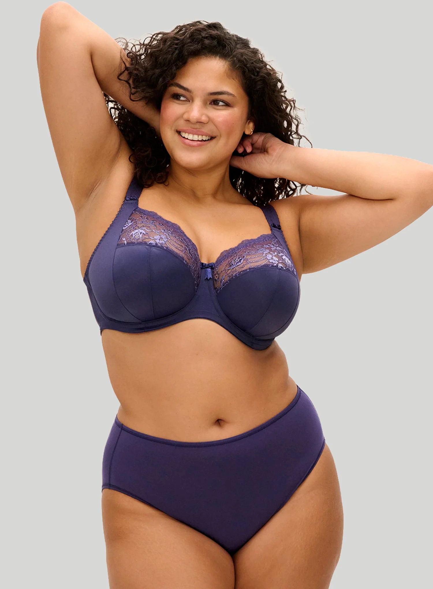 Elomi: Morgan Underwired Banded Bra Midnight