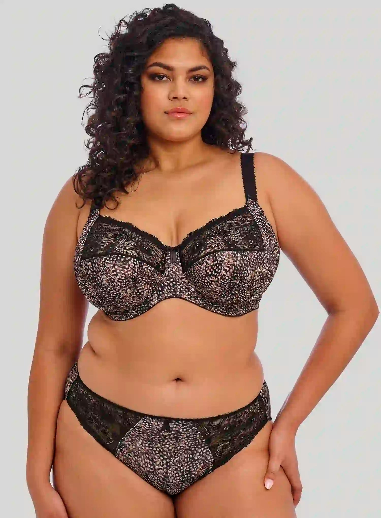 Elomi: Morgan Brief Ebony