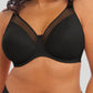 Elomi: Elomi Smooth Moulded Non Padded Bra Black