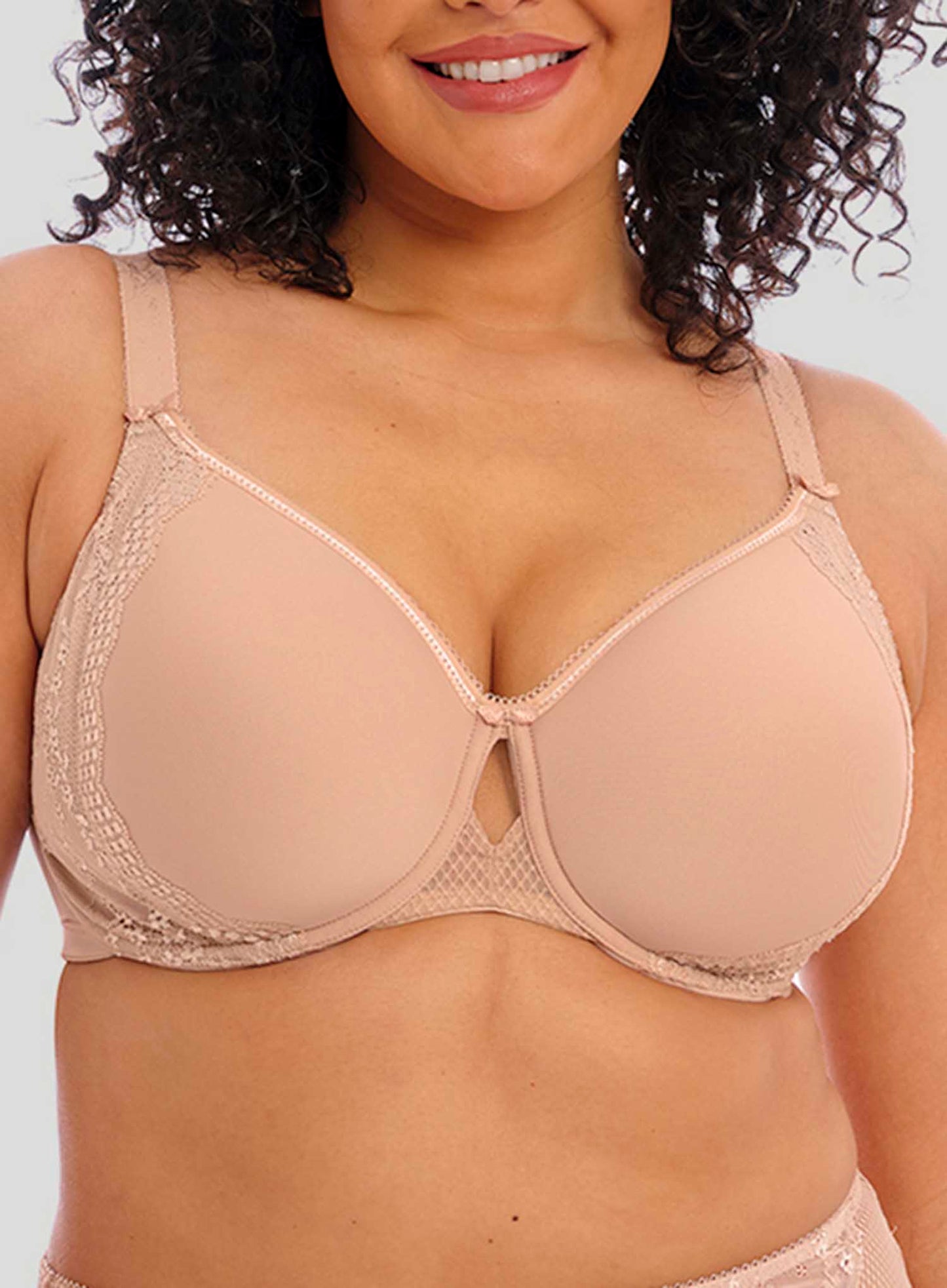 Elomi Charley Bandless Spacer Moulded Bra Fawn – DeBra's