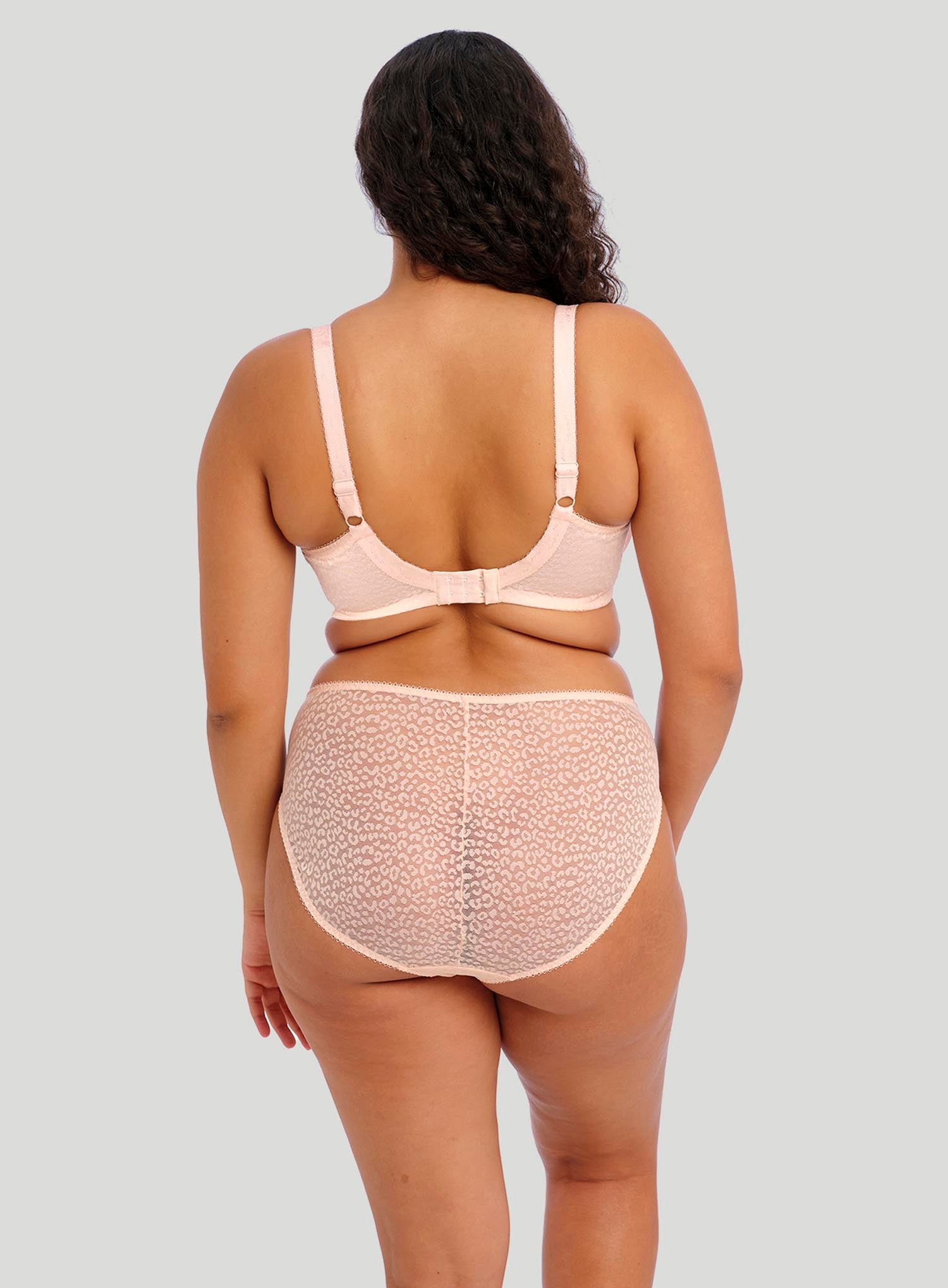Elomi: Lucie High Leg Brief Pale Blush