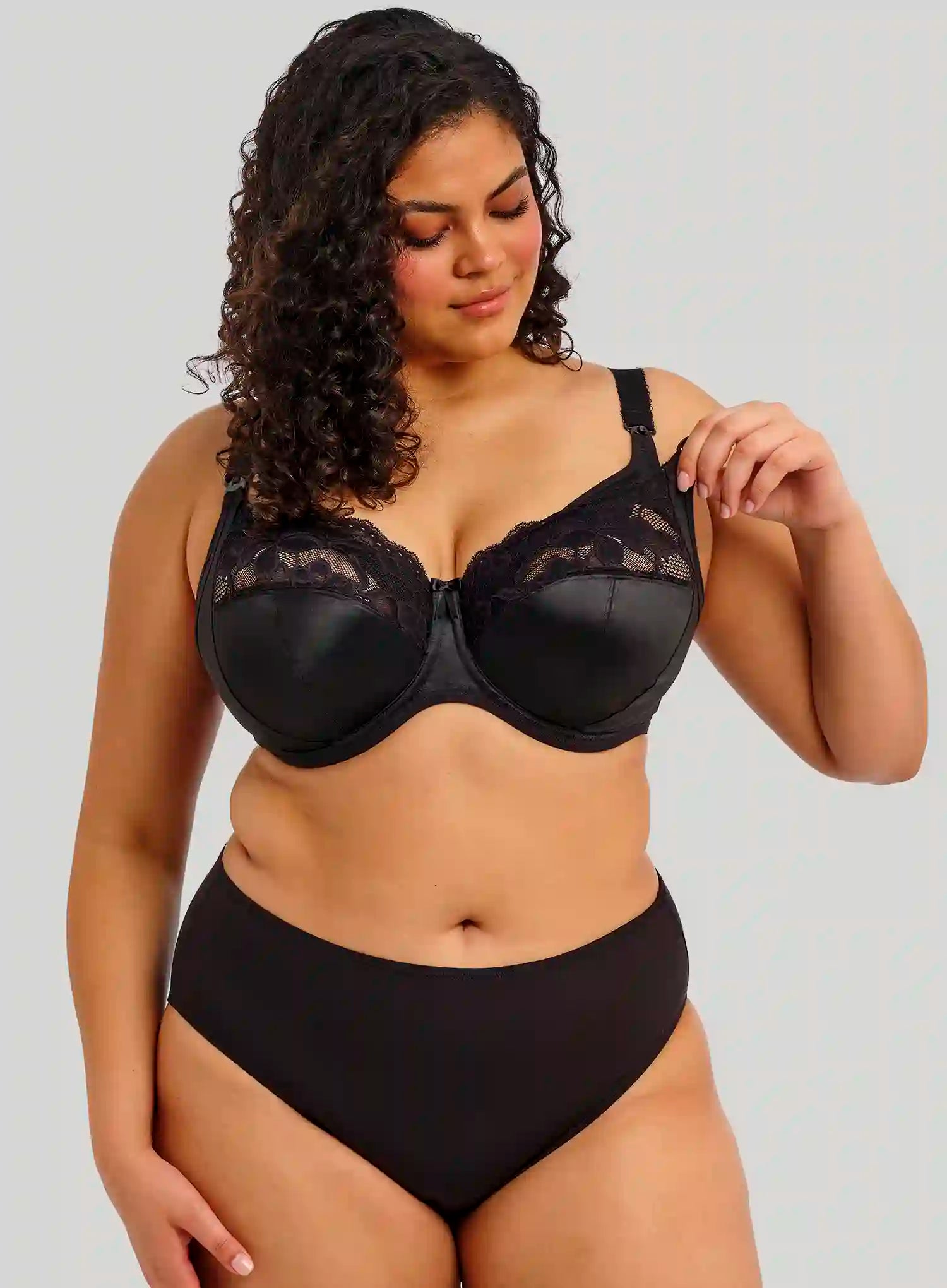 Elomi: Molly Underwire Nursing Bra Black
