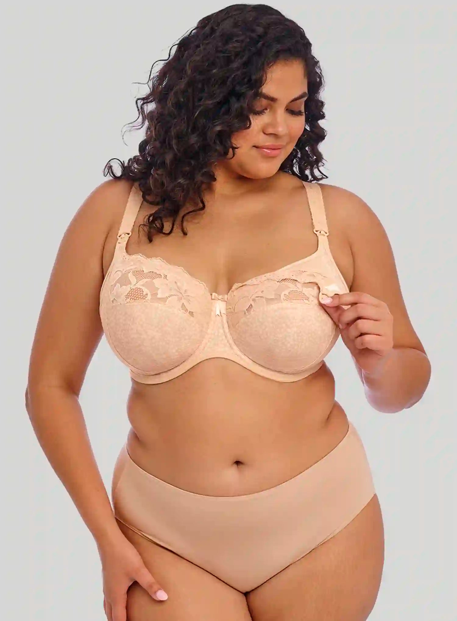 Elomi: Molly Underwire Nursing Bra Cameo Rose