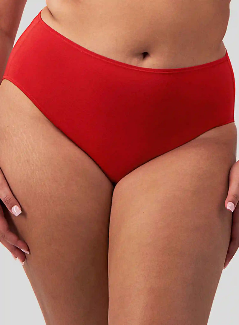 Elomi: Smooth Full Brief Haute Red