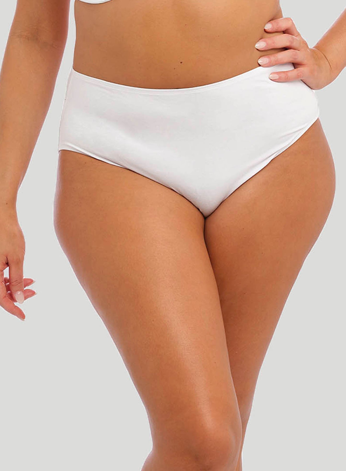 Elomi: Smooth Full Brief White