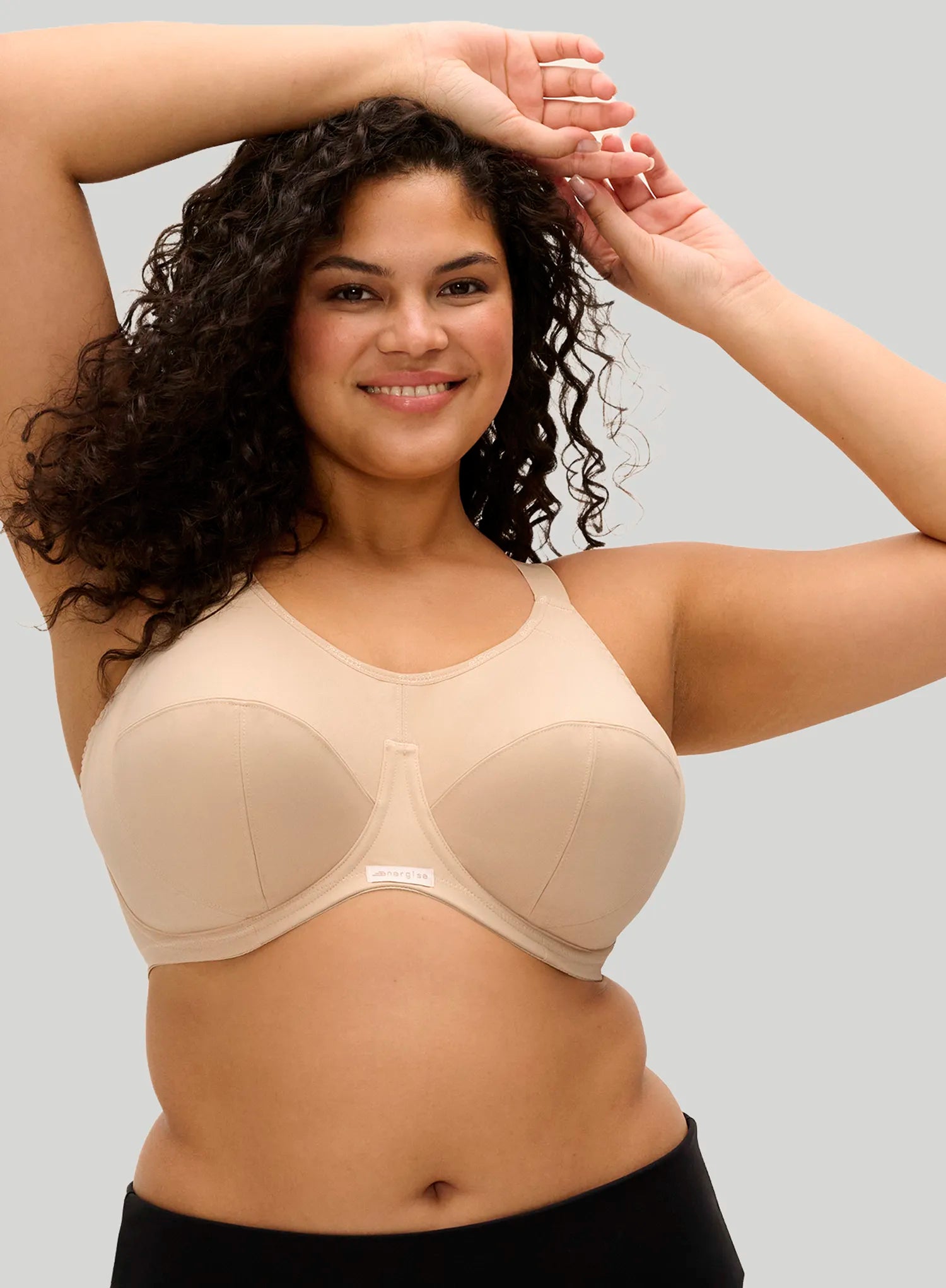 Elomi: Energise Sports Bra With J Hook Nude