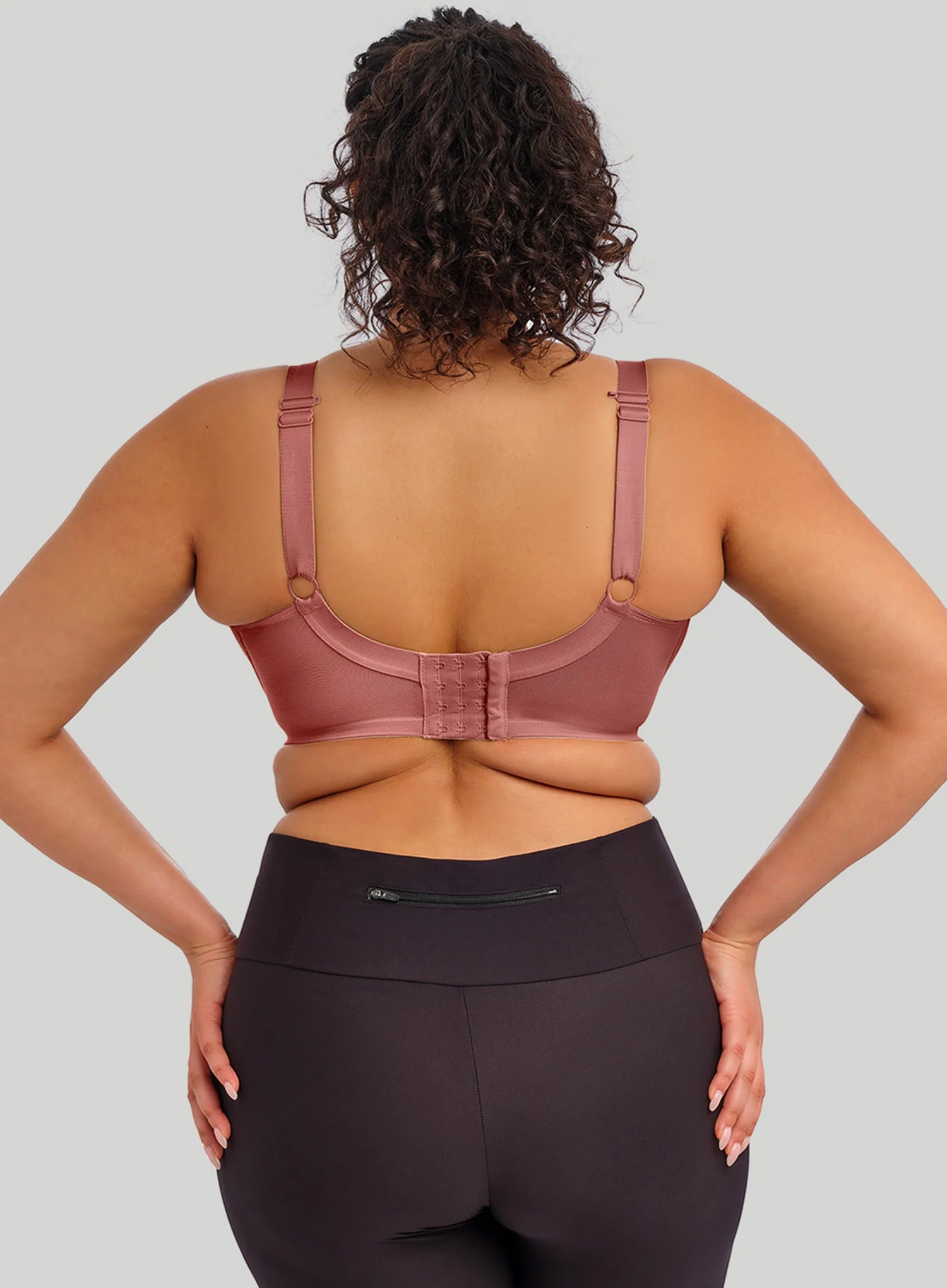Elomi: Energise Sports Bra With J Hook Rosewood