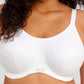 Elomi: Energise Sports Bra With J Hook White