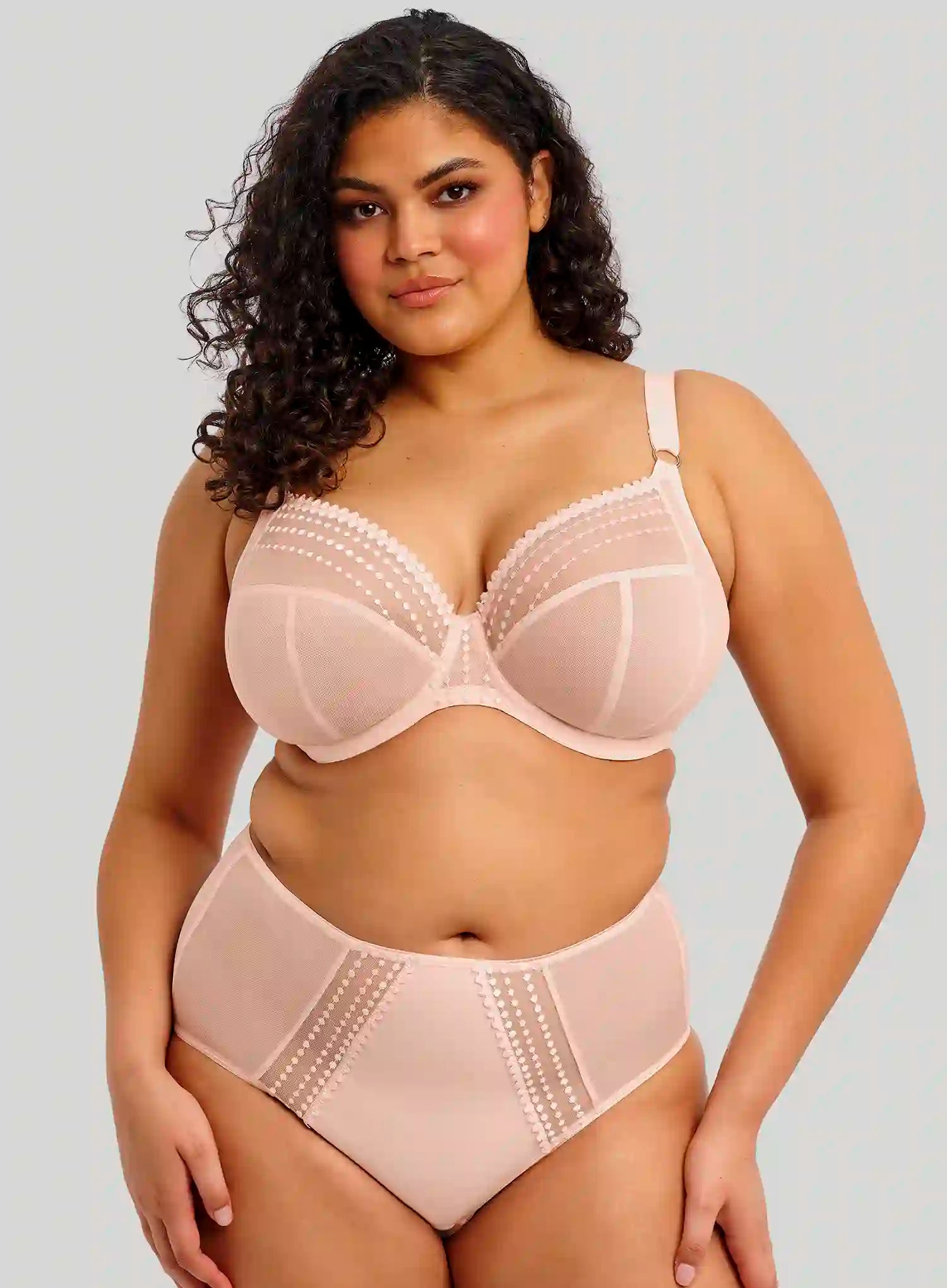 Elomi: Matilda Full Brief Pearl Blush