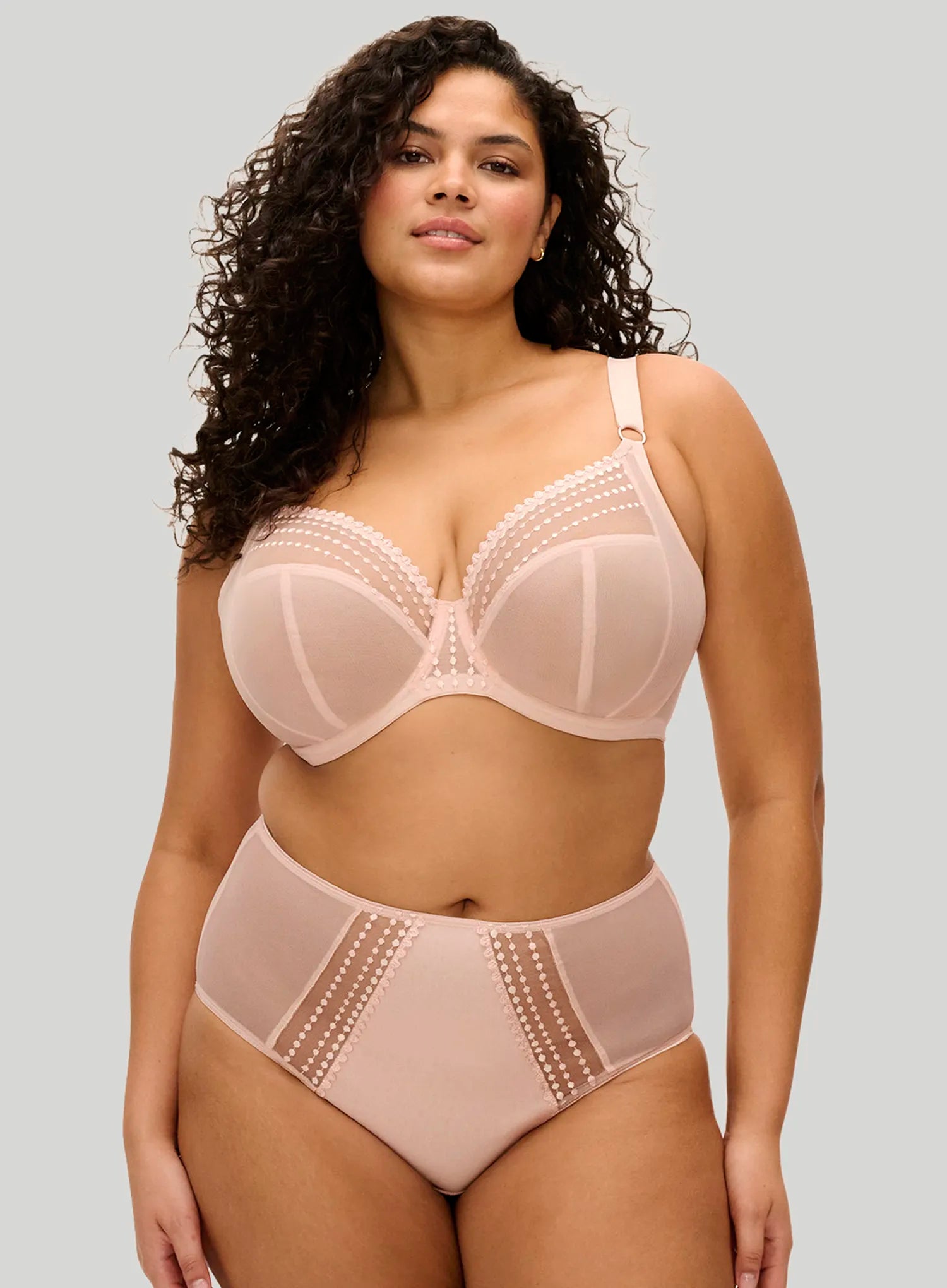 Elomi: Matilda Full Brief Pearl Blush