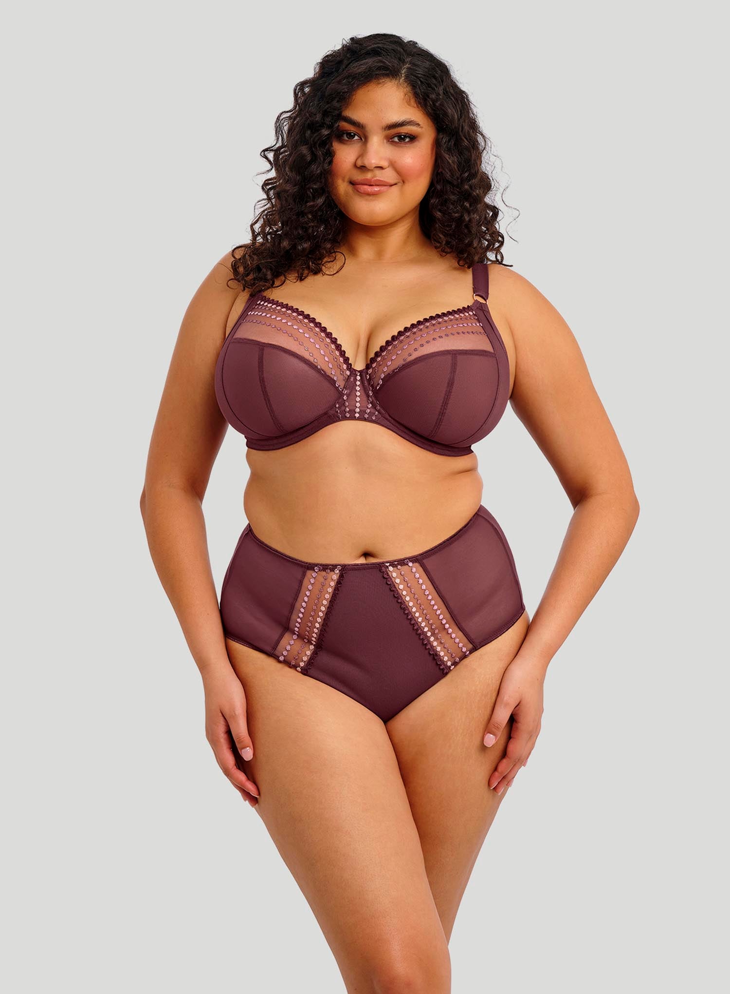Elomi: Matilda Full Brief Sugar Plum