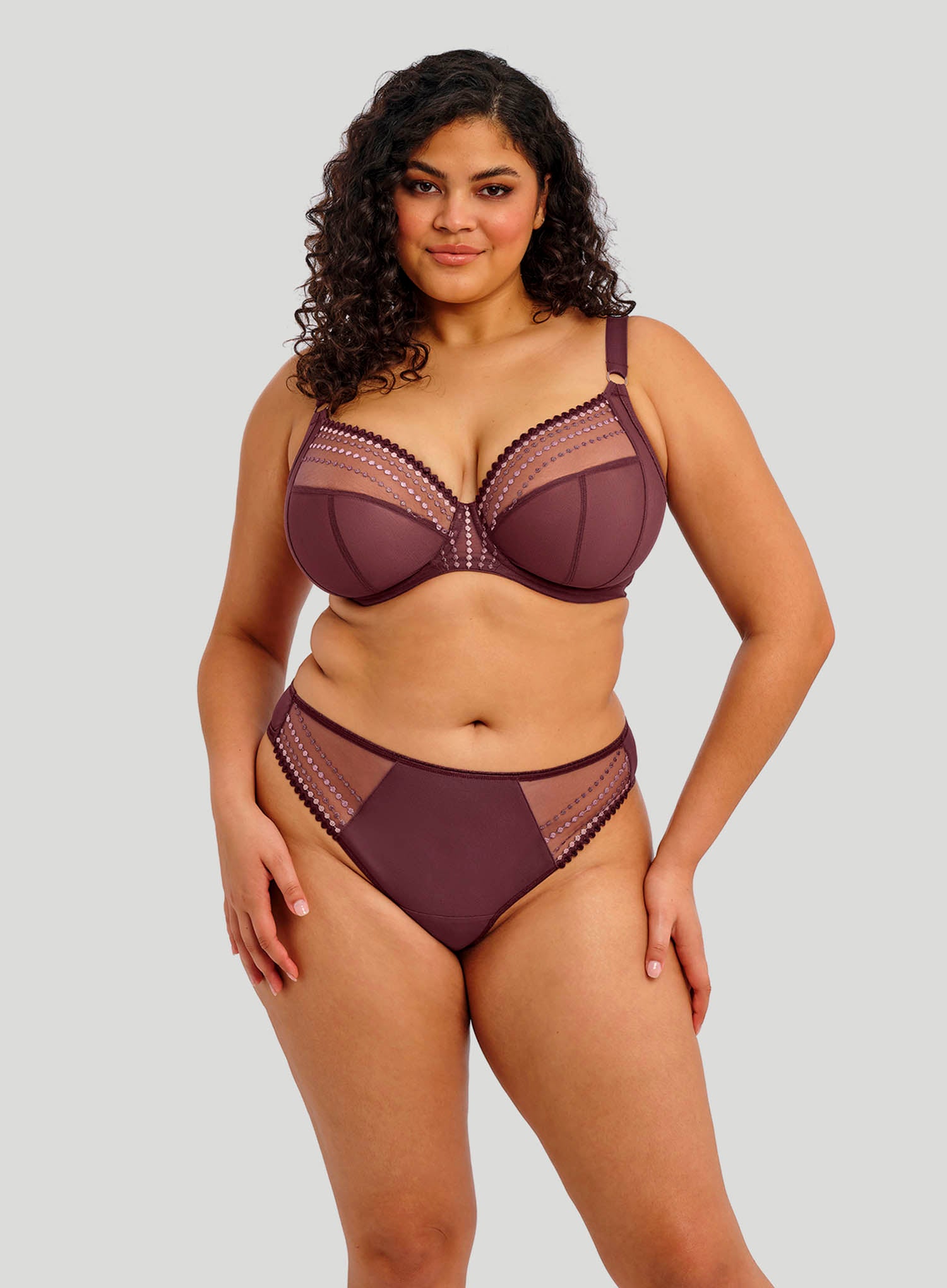 Elomi: Matilda Thong Sugar Plum