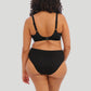 Elomi Swim: Bazaruto Underwired Plunge Bikini Top Black
