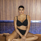 Elomi Swim: Bazaruto Underwired Plunge Bikini Top Black