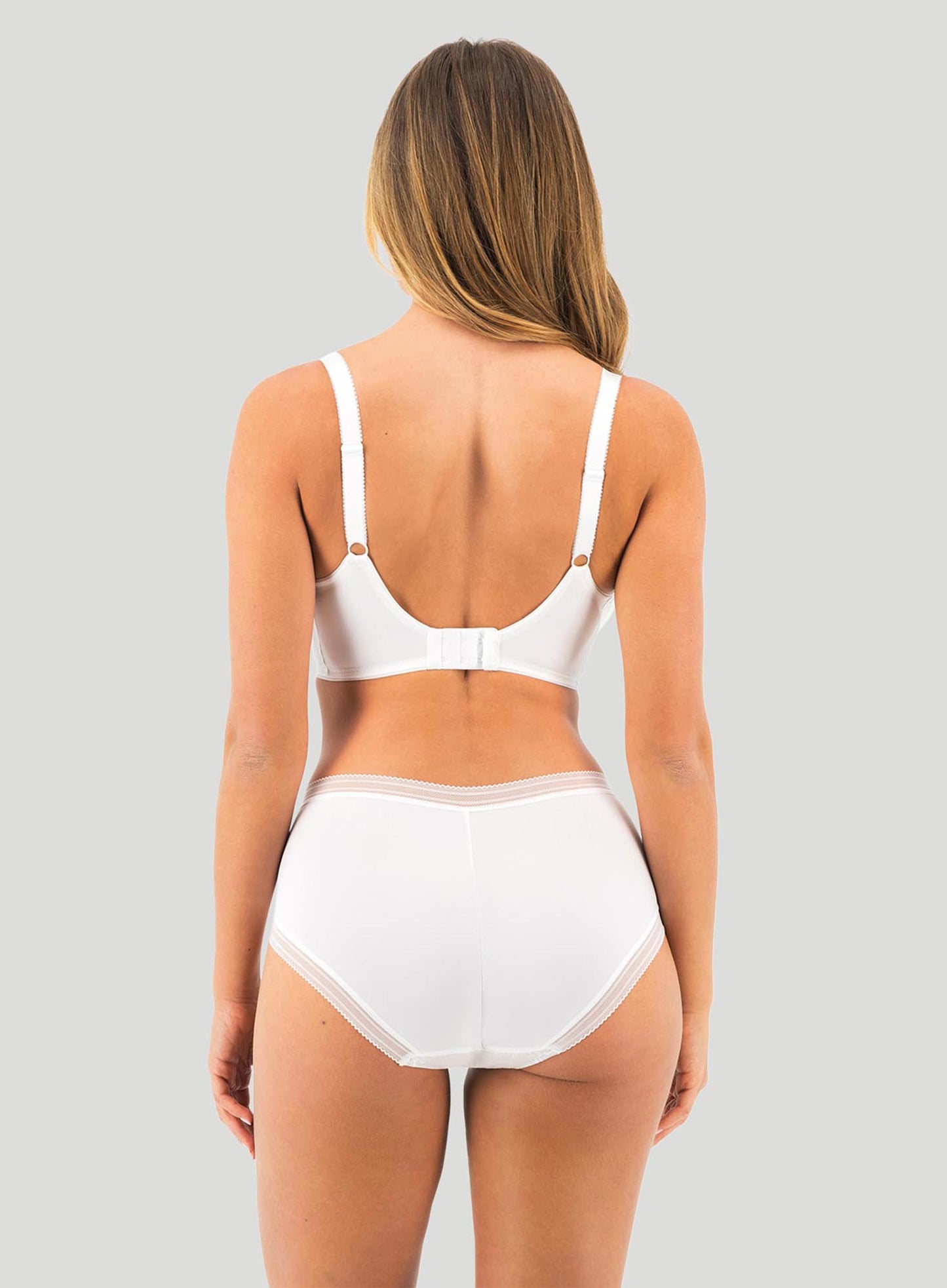 Fantasie: Fusion Lace Full Cup Side Support Bra White