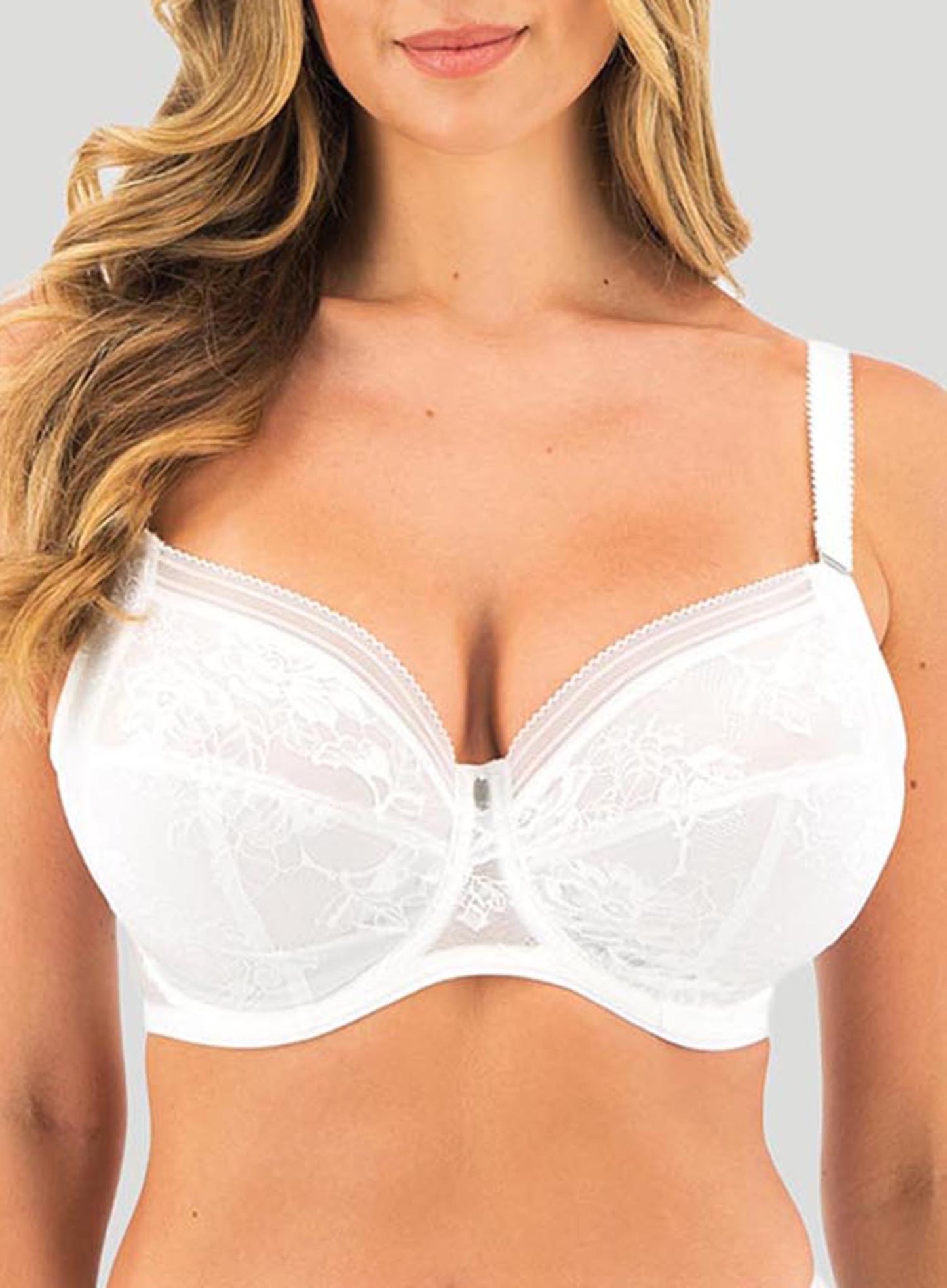 Fantasie: Fusion Lace Full Cup Side Support Bra White