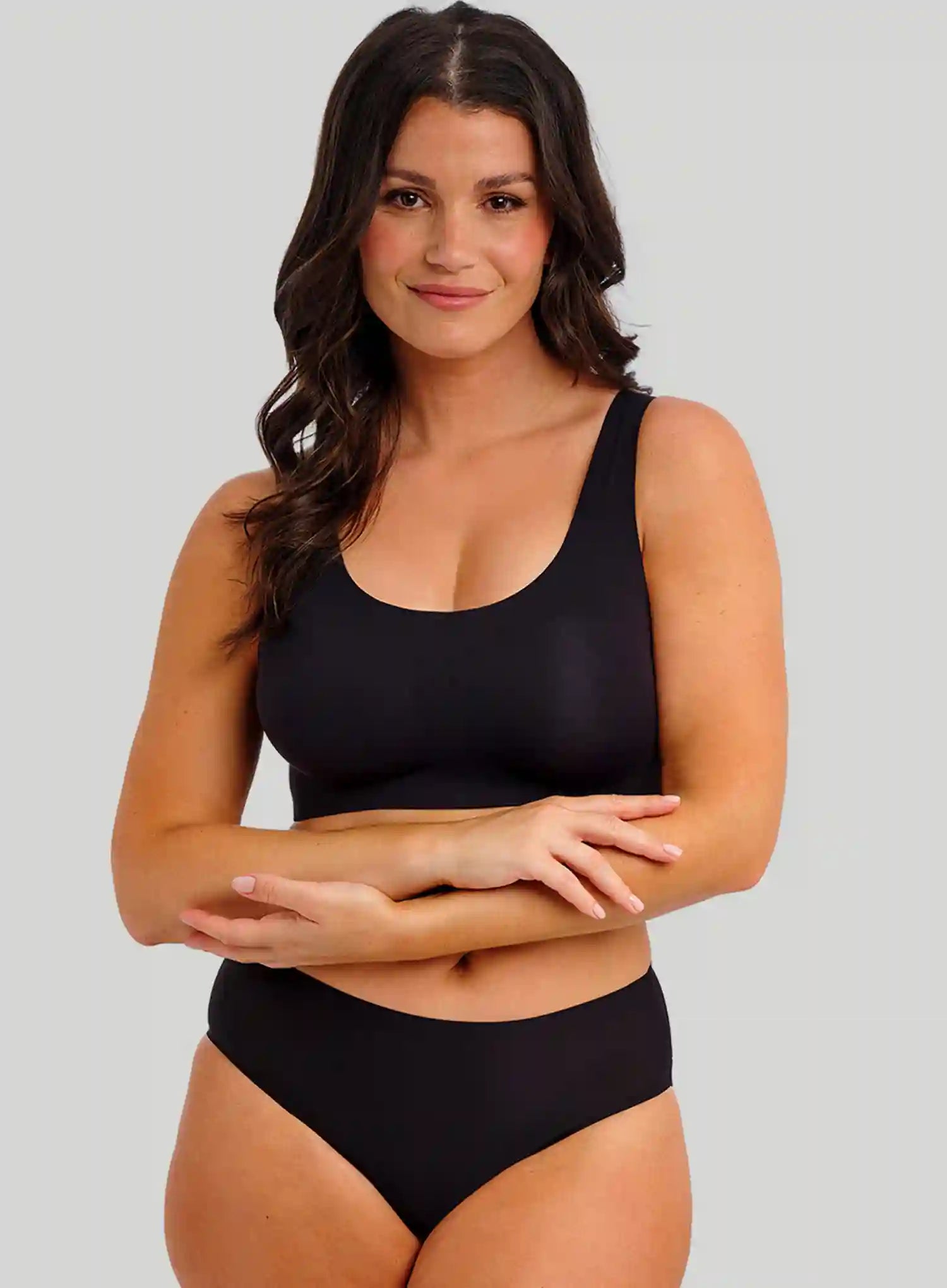 Fantasie: Smoothease Non Wired Bralette Black