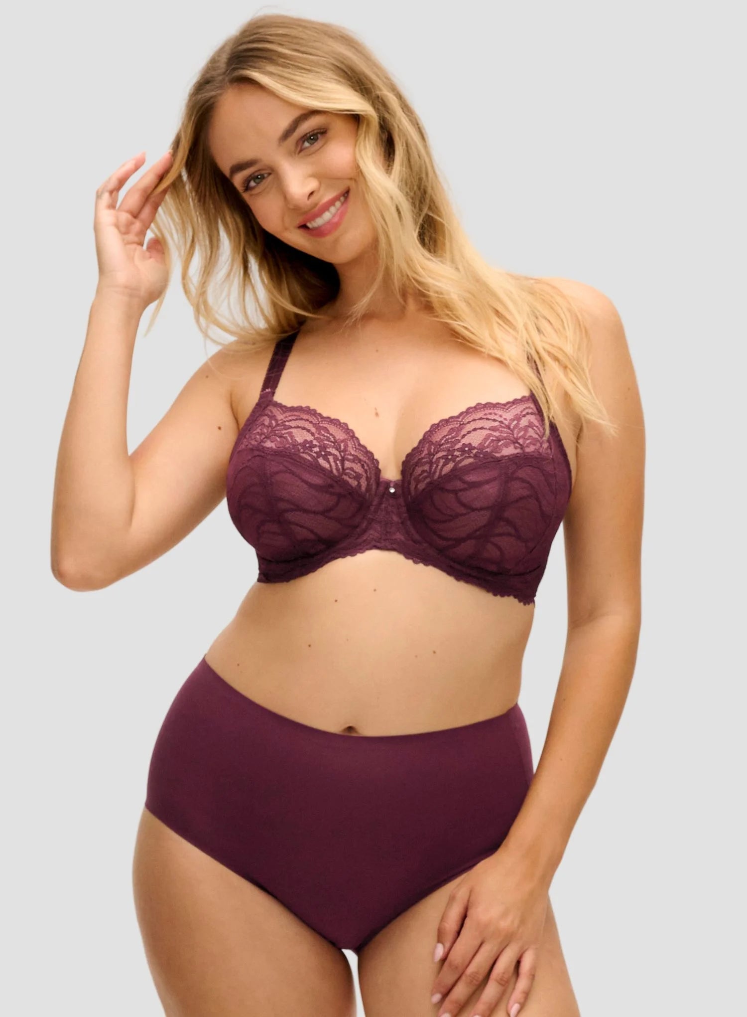 Fantasie: Smoothease Invisible Stretch Full Brief Bordeaux