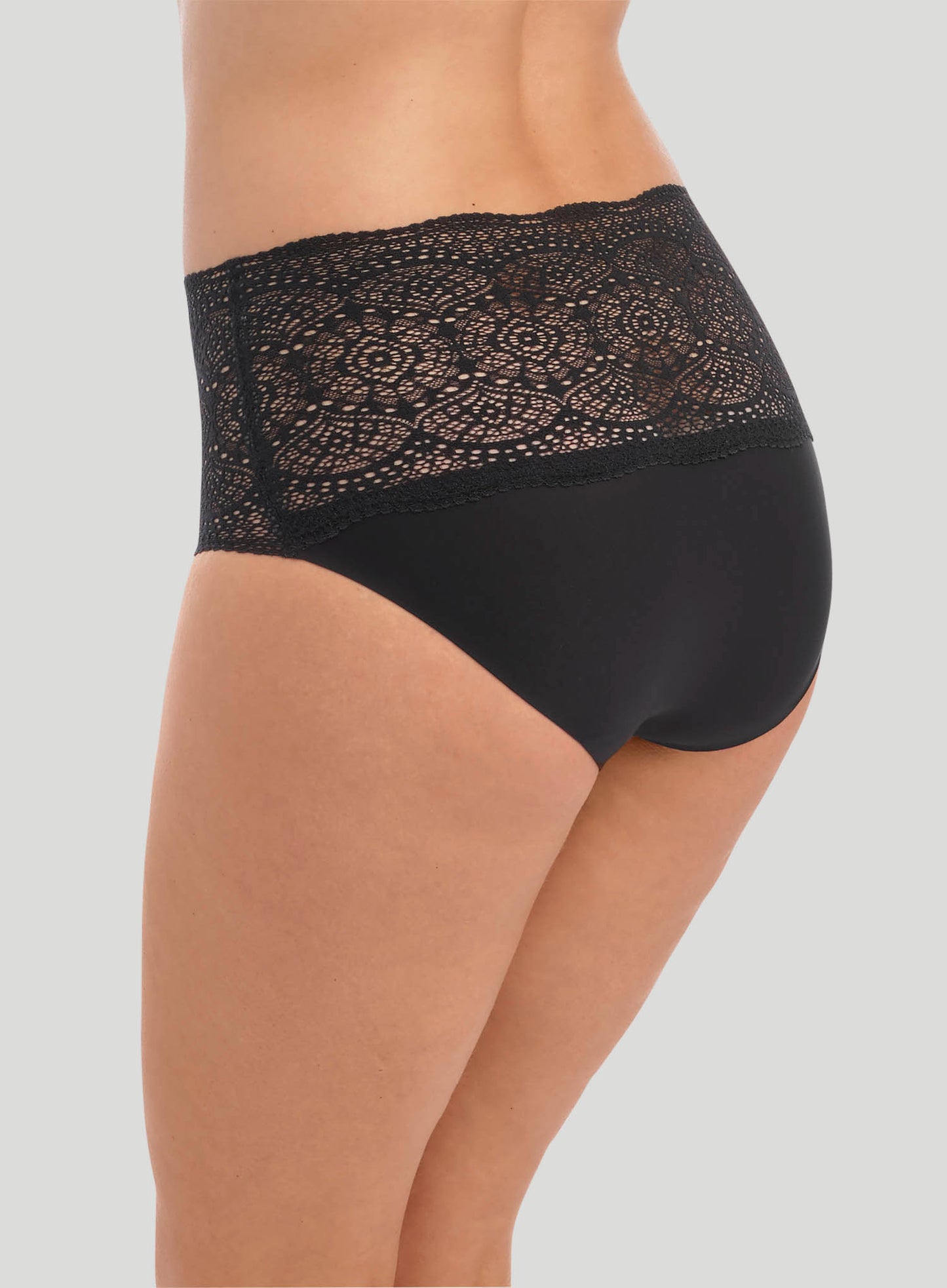 Fantasie: Lace Ease Invisible Stretch Full Brief Black