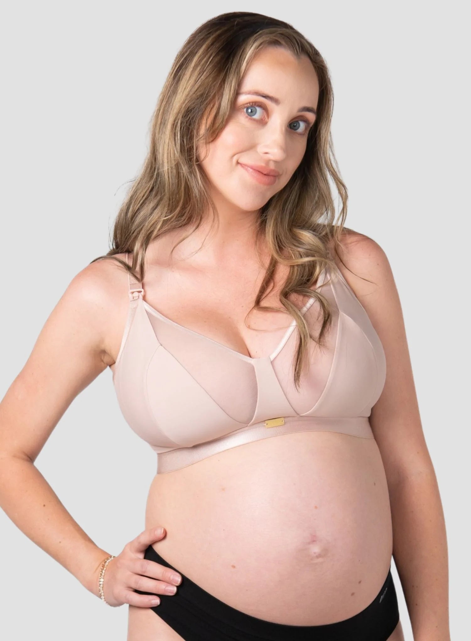 Hotmilk: Flawless Wire Free Nursing Bra Cashmere