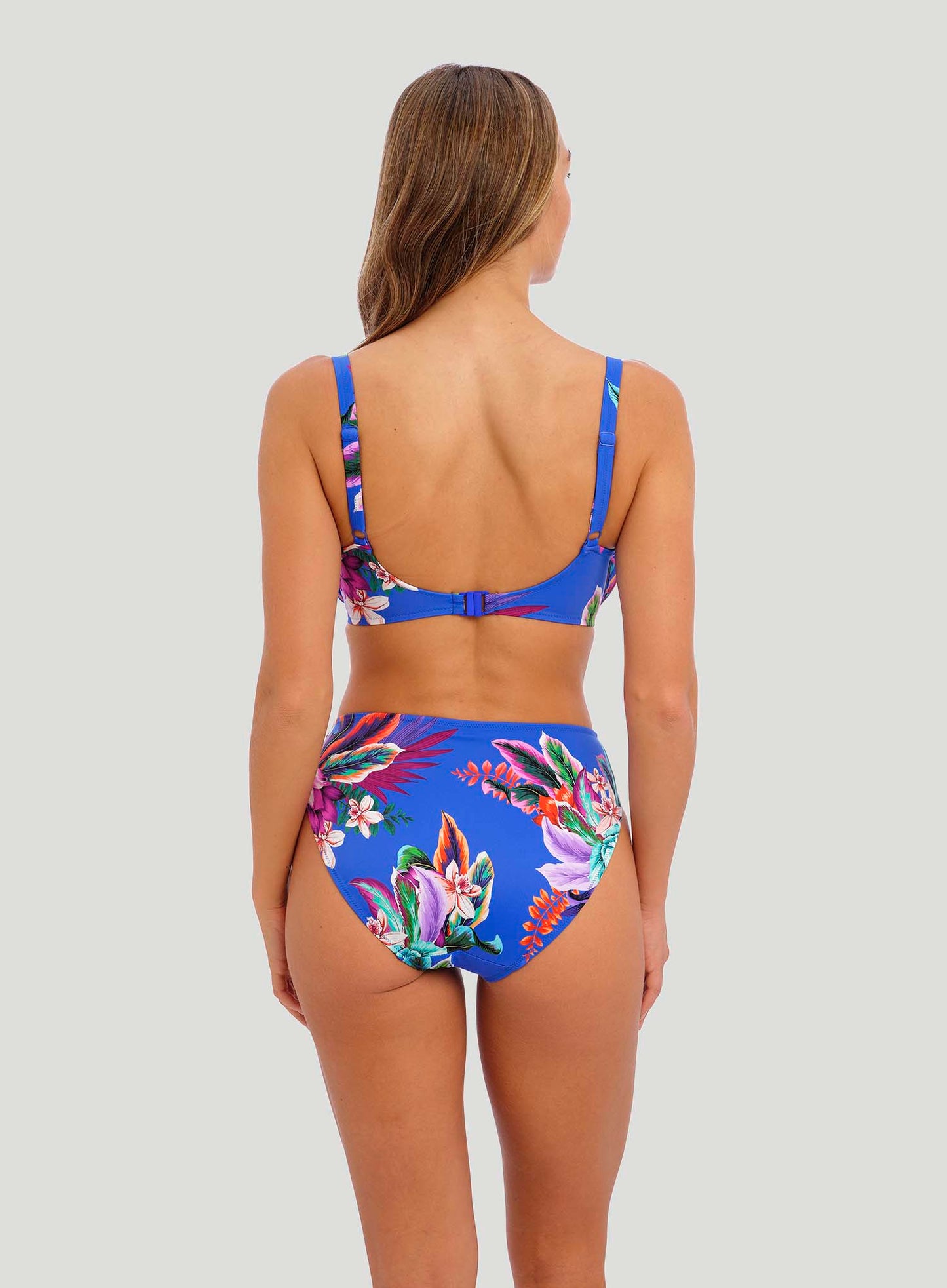 Fantasie Swimwear: Halkidiki Mid Rise Bikini Brief Ultramarine