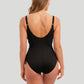 Fantasie Swimwear: Ottawa Adjustable Leg Twist Front Swimsuit Black