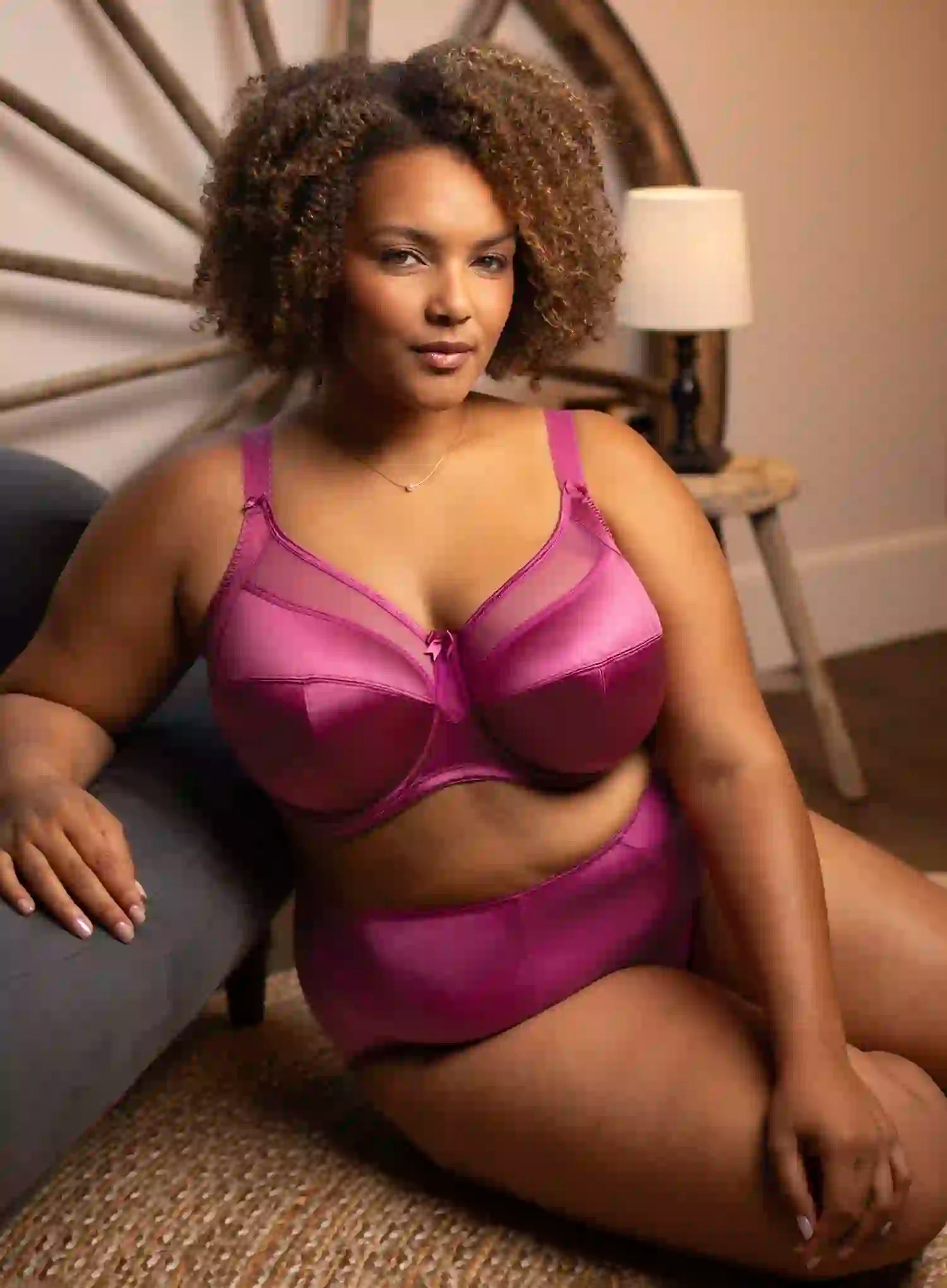 Goddess: Keira Banded Underwired Bra Mulberry