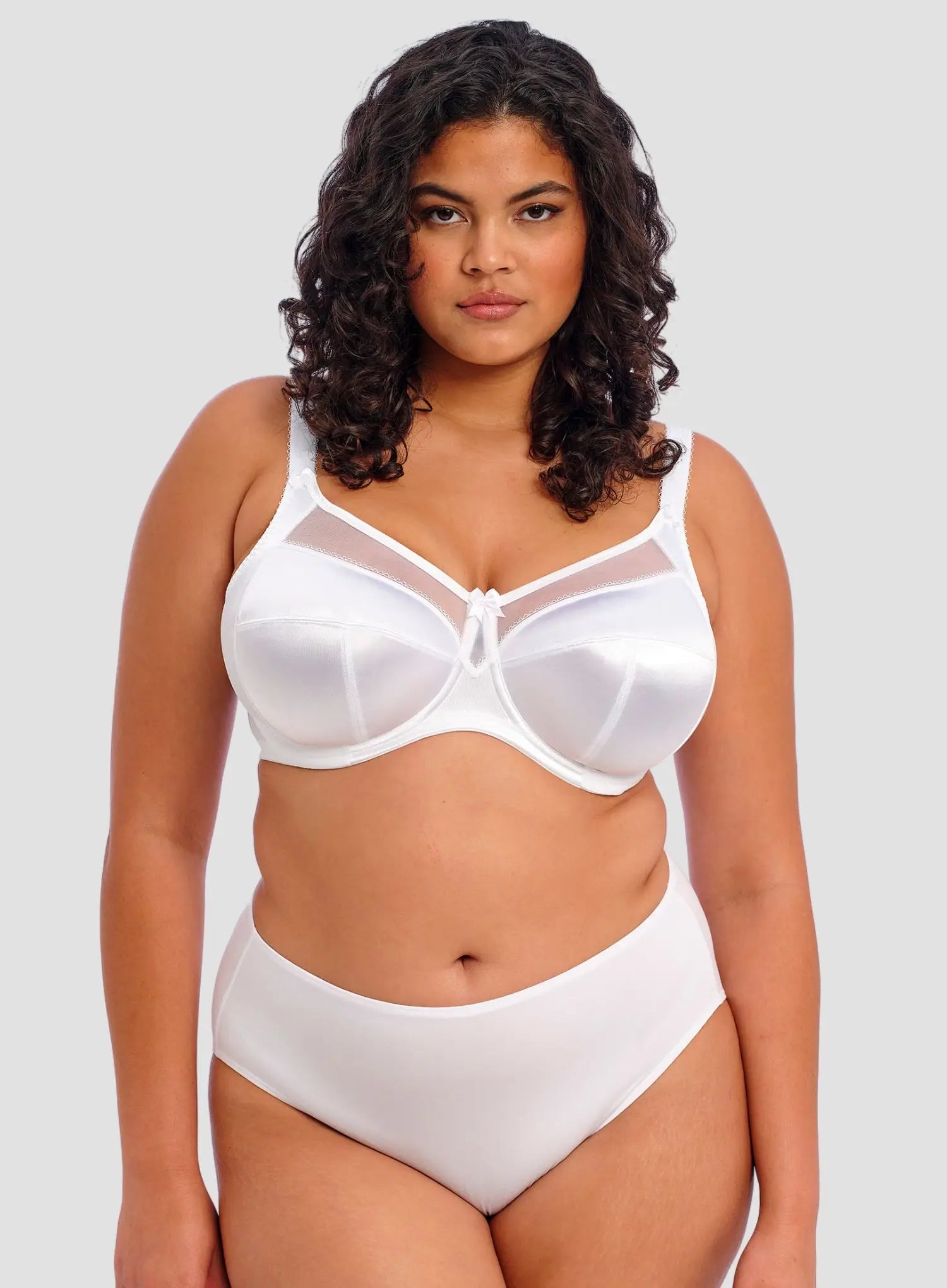 Goddess: Keira Underwired Banded Bra White