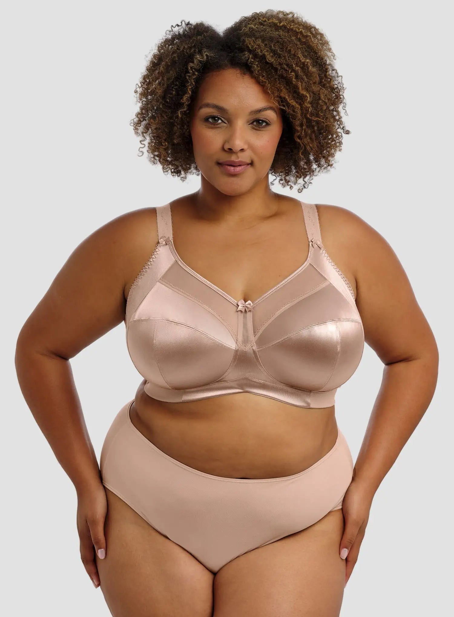 Goddess: Keira Soft Cup Bra Fawn