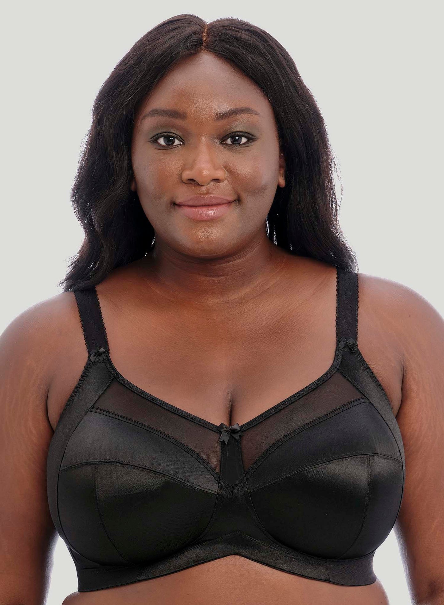 Goddess Women's Plus Size Kiera Underwire Banded Bra, Blue Goddess Women's Plus Size Kiera Underwire Banded Bra, Blue
