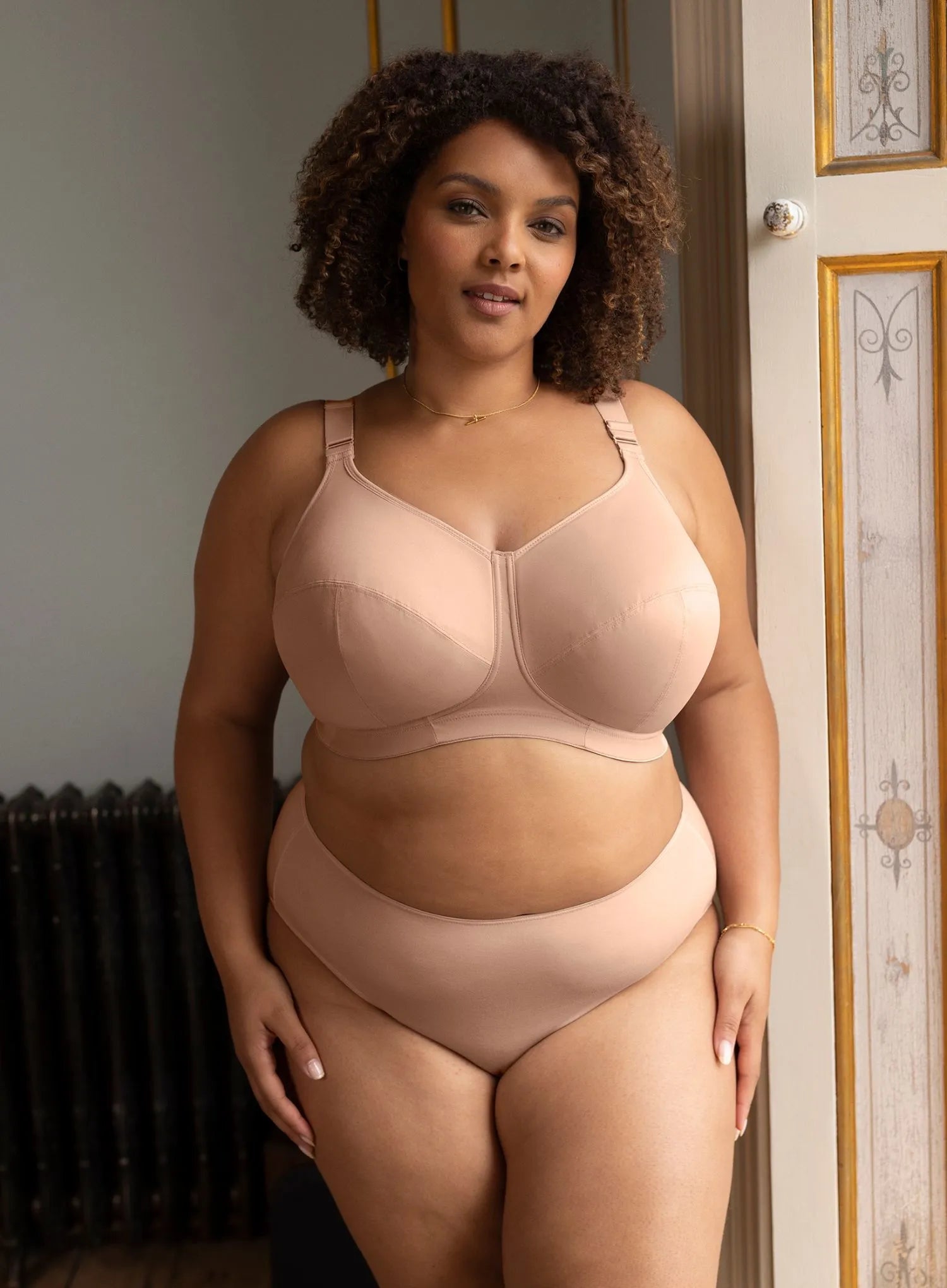 Goddess: Celeste Soft Cup Bra Fawn