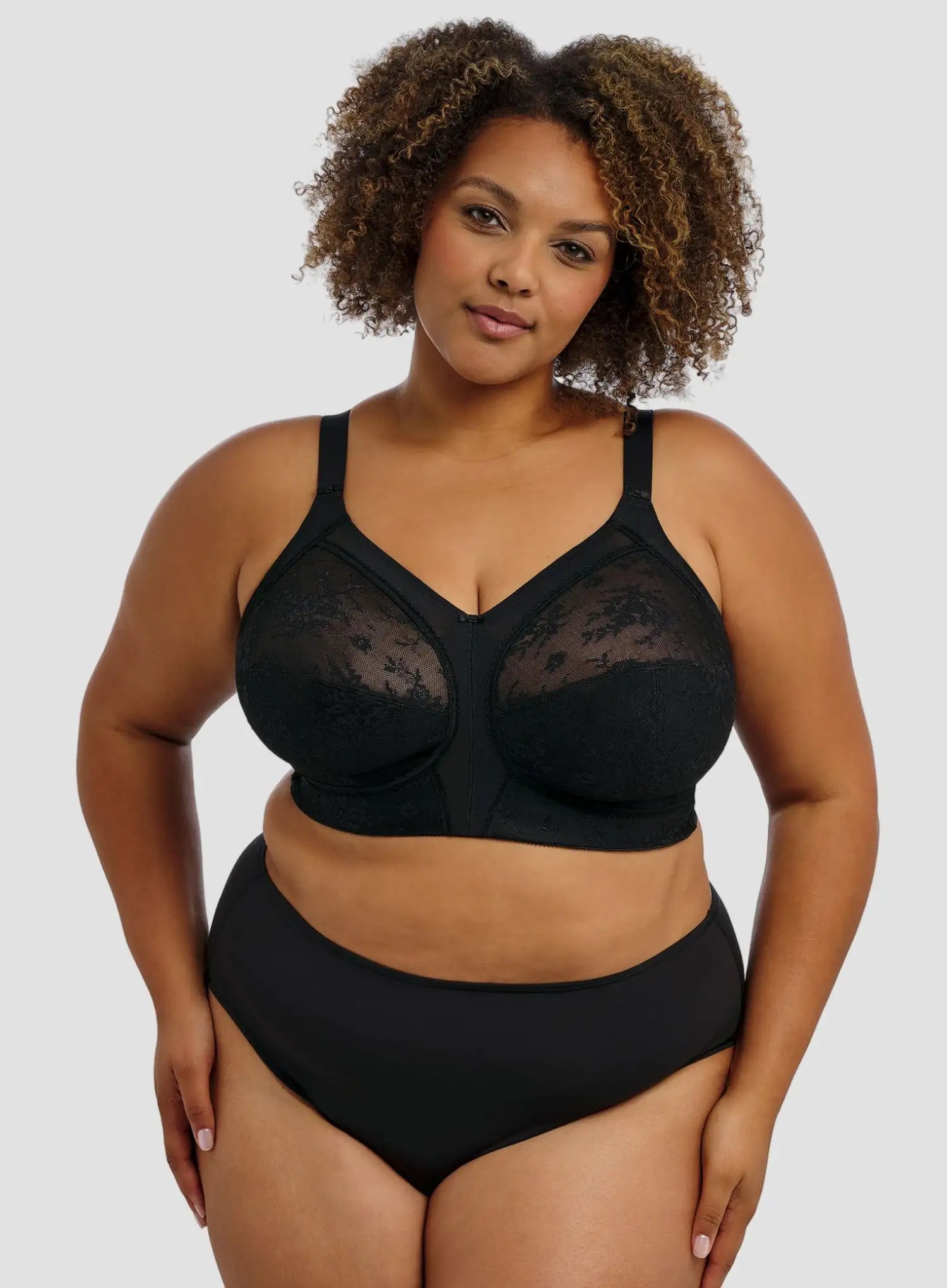 Goddess: Verity Non Wired Bra Black