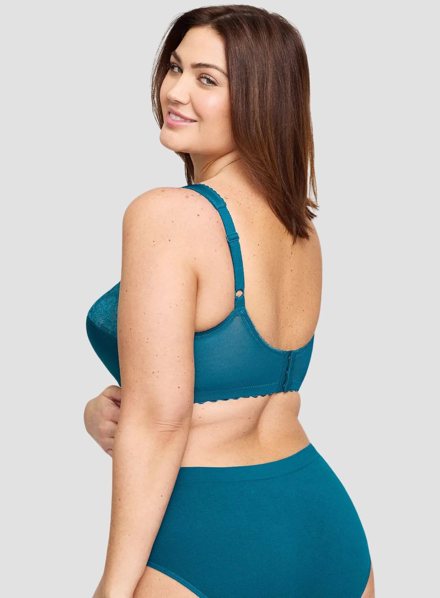 Glamorise: Magic Lift Full Figure Support Bra Dark Teal
