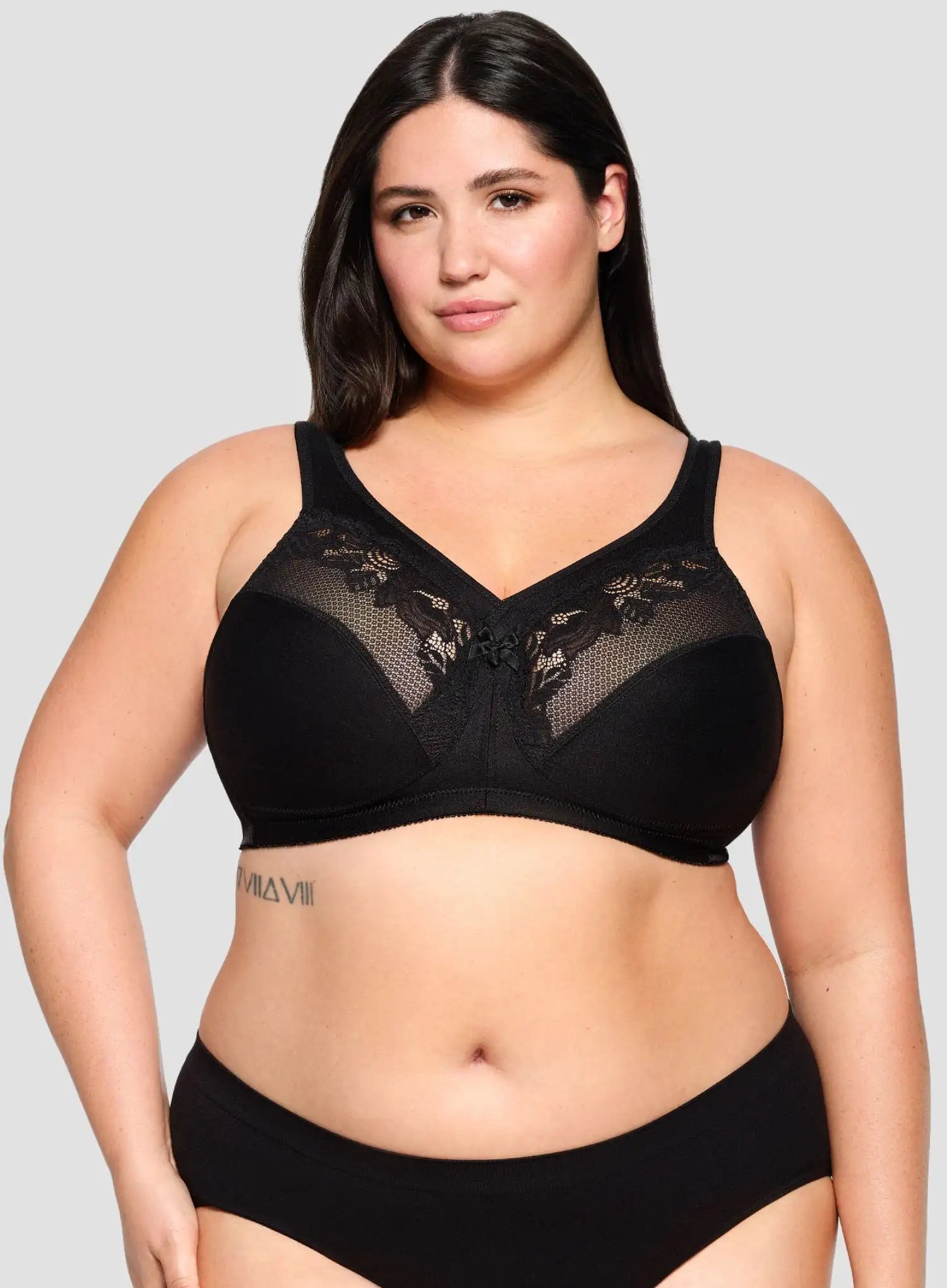 Glamorise: Magic Lift Minimizer Bra Black