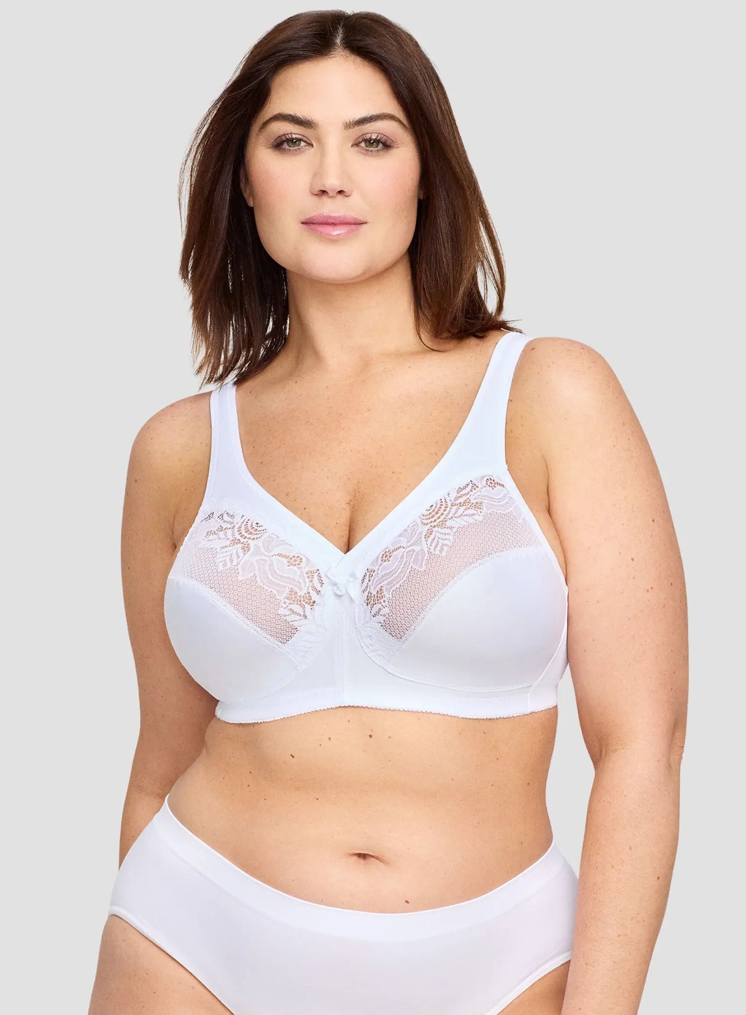 Glamorise: Magic Lift Minimizer Bra White