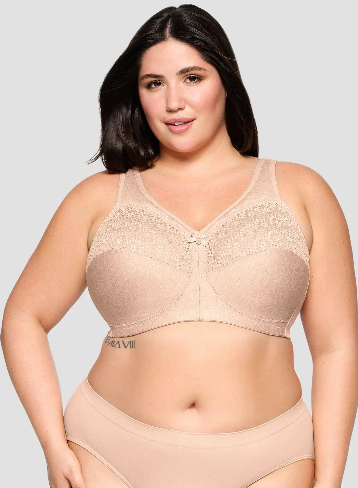 Glamorise: Magic Lift Wire Free Cooling Bra Cafe
