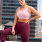 Glamorise: No-Sweat Mesh Medium Support Sports Bra Pink