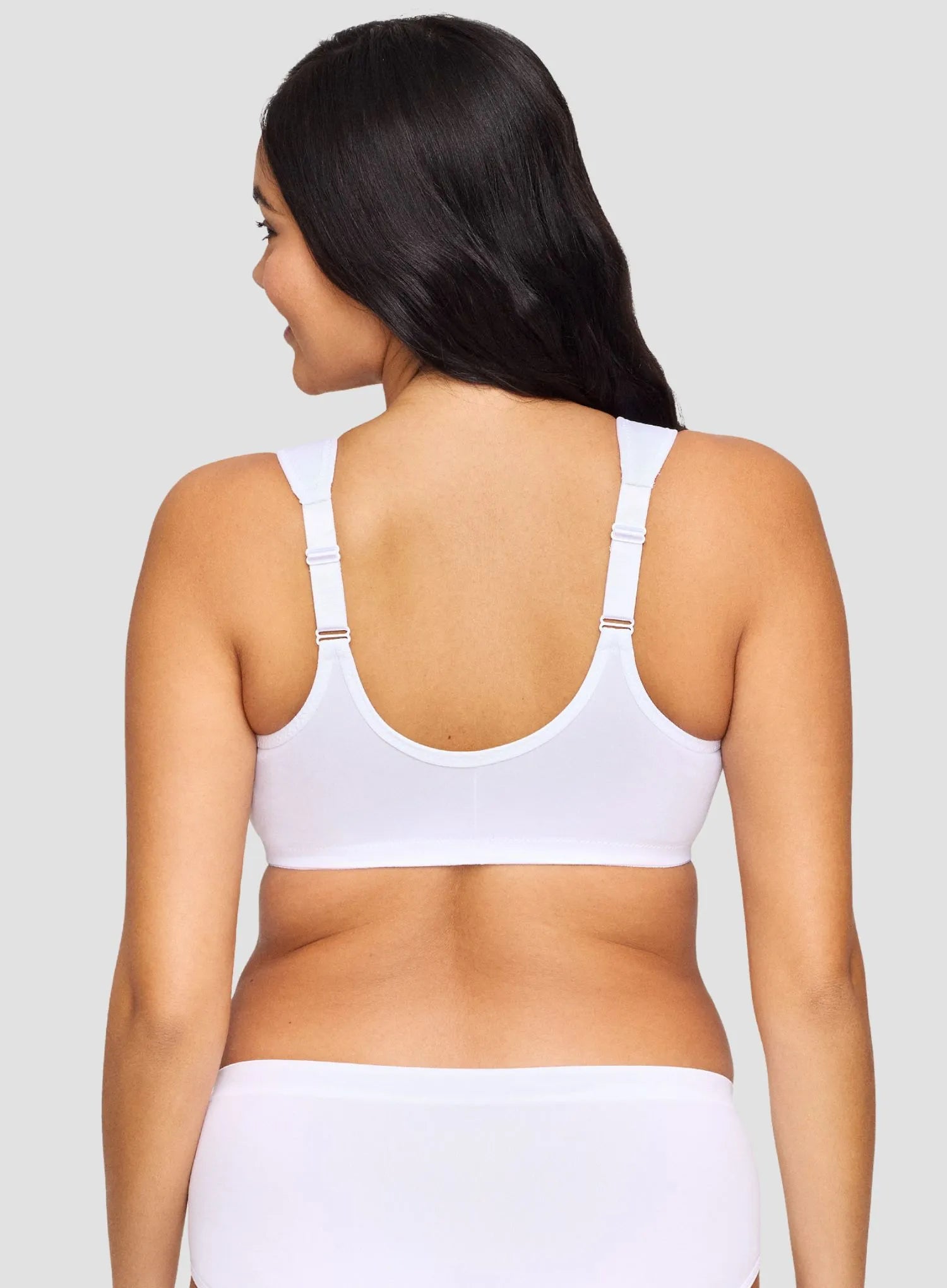 Glamorise: Elegance Front Close Wonderwire Bra White