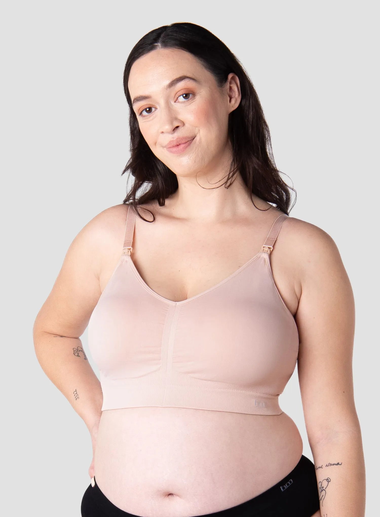 Hotmilk: My Necessity Flexfit Non Wired Nursing Bra 2.0 Ballet Pink