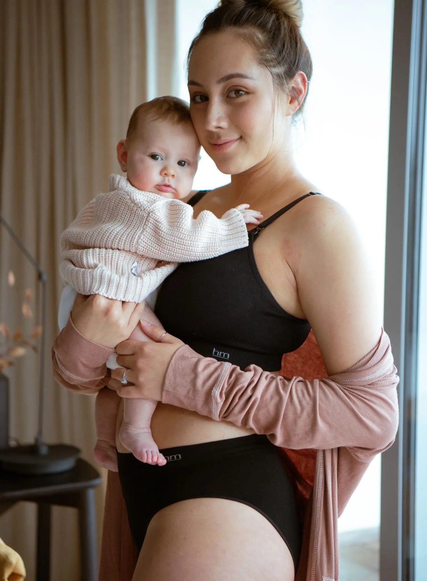 Hotmilk: My Necessity Flexfit Non Wired Nursing Bra 2.0 Black