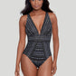 Miraclesuit Swimwear: Cypher Odyssey Soft Cup Shaping One Piece Black Multi