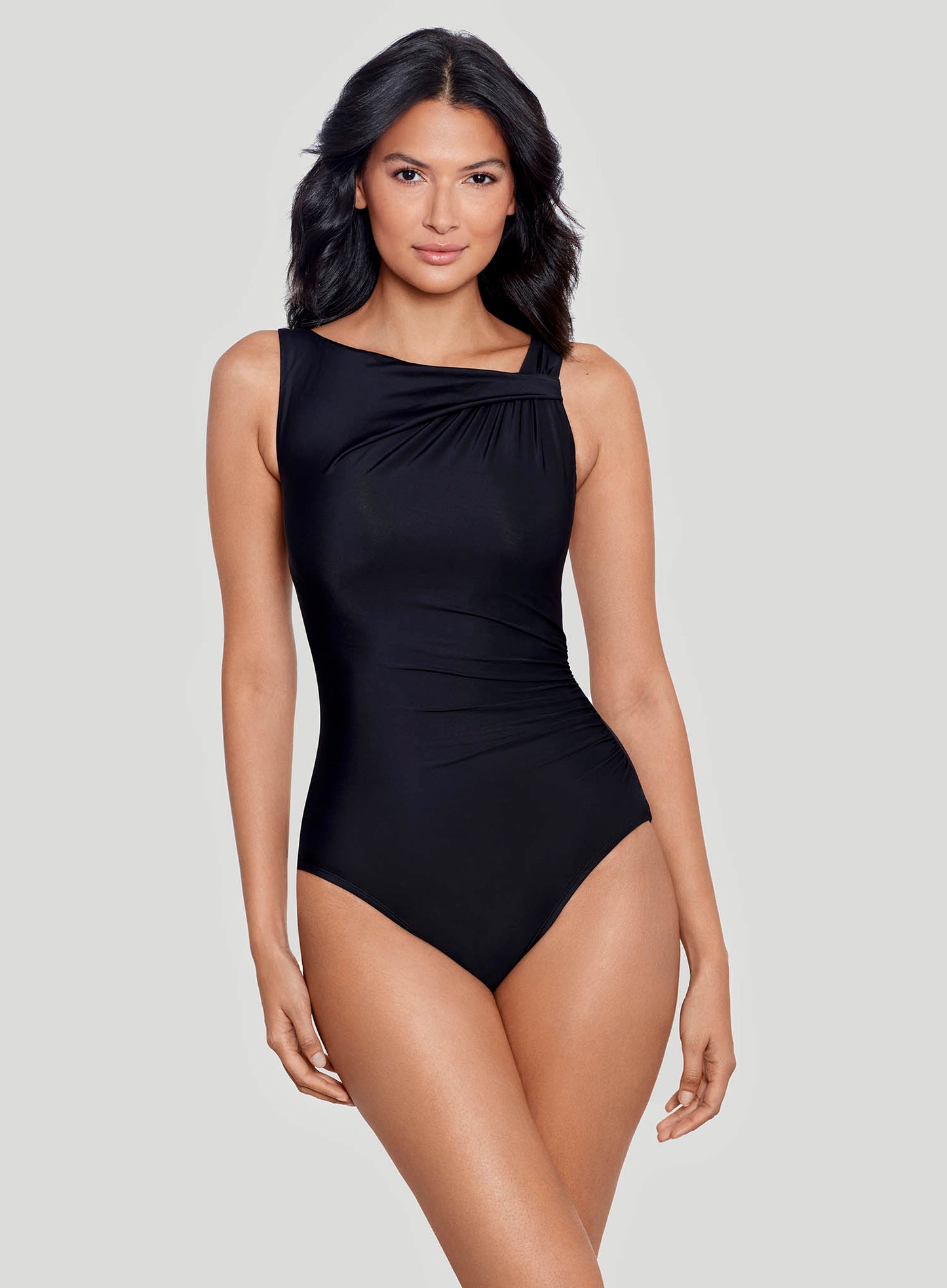 Miraclesuit Swimwear: Rock Solid Avra Underwired Shaping One Piece Black