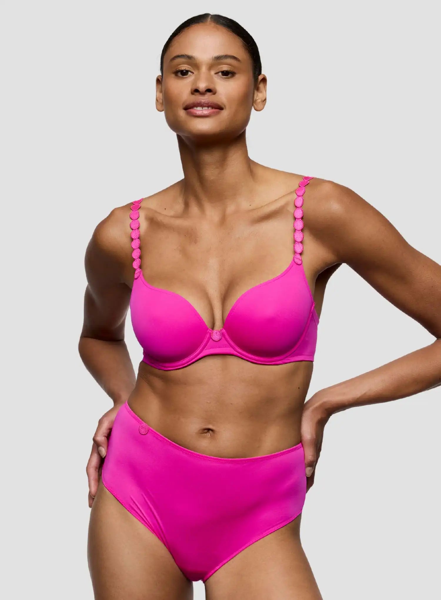 Marie Jo: Tom Padded Heart Shape Bra Influencer Pink